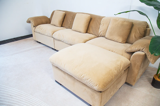 Comforro CARRINGTON 3 Seater With Ottoman