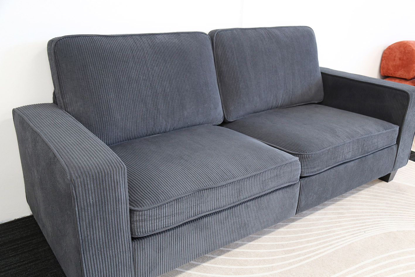 Comforro METRO DUO Modern Corduroy 2 Seater Sofa