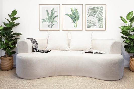 My Store Comforro MUSE 200 Curved Lounge Sofa