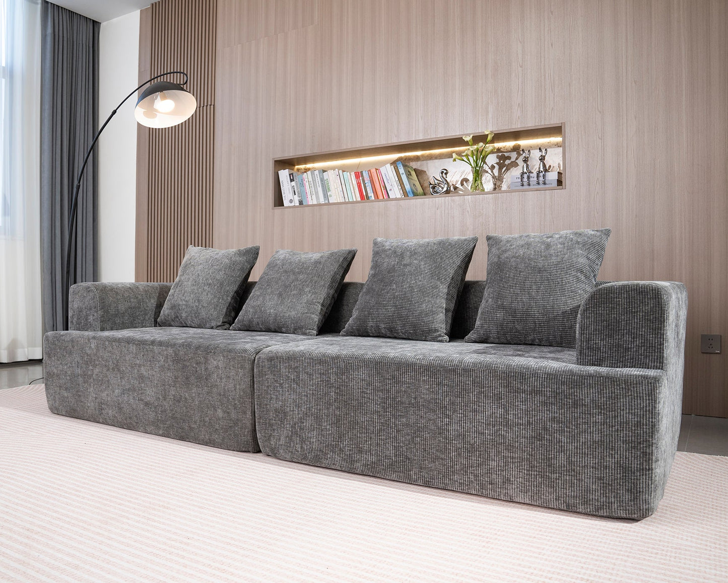 Comforro METRO 270 Modern Sofa 4 Seater