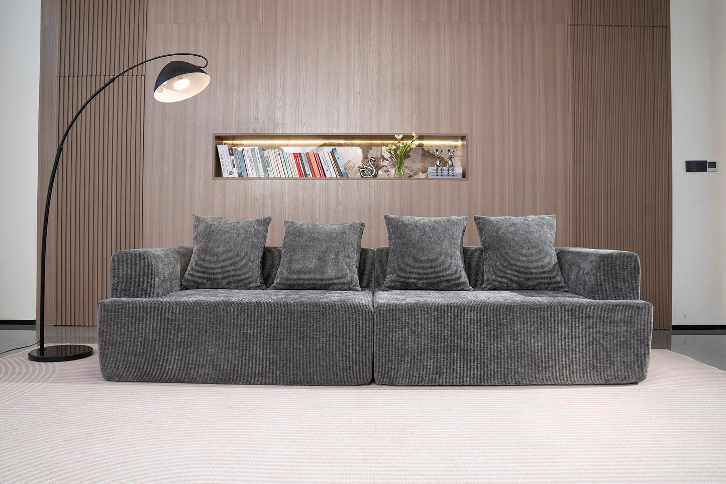 Comforro METRO 270 Modern Sofa 4 Seater