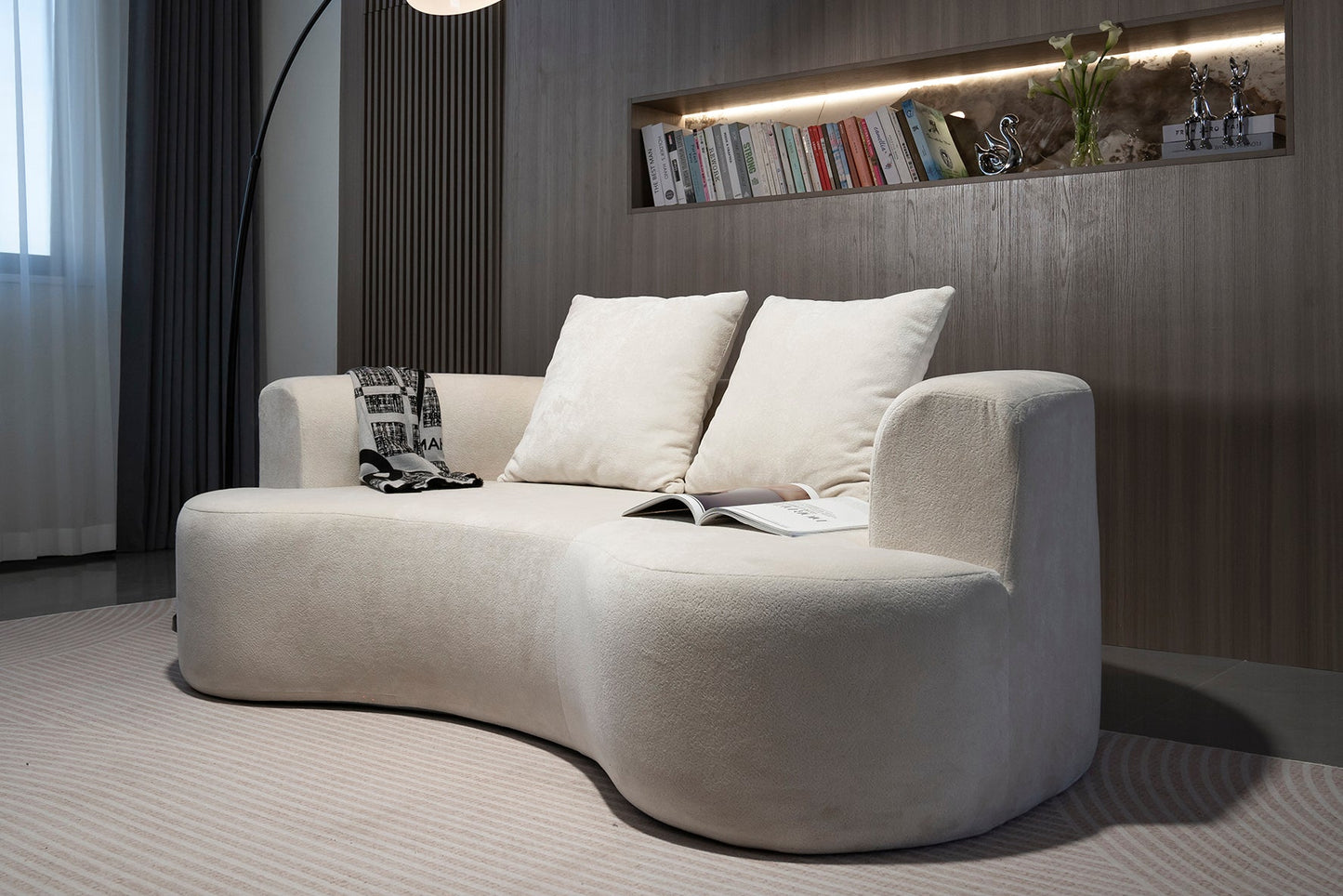 Comforro MUSE 200 Curved Lounge Sofa