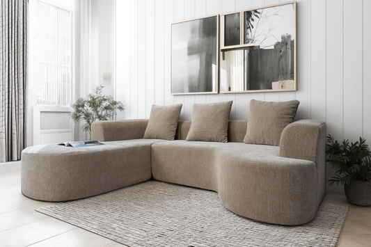 Comforro MUSE L270 Curved Sectional Sofa