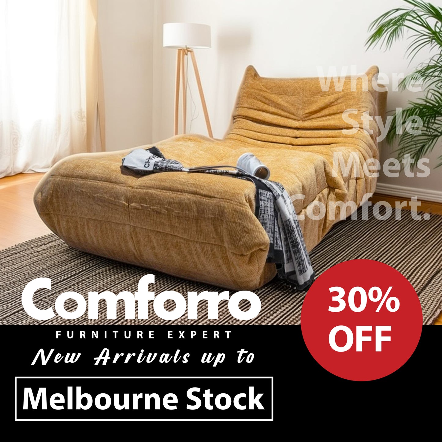 Comforro CLOUD SOFT 180 Lounger