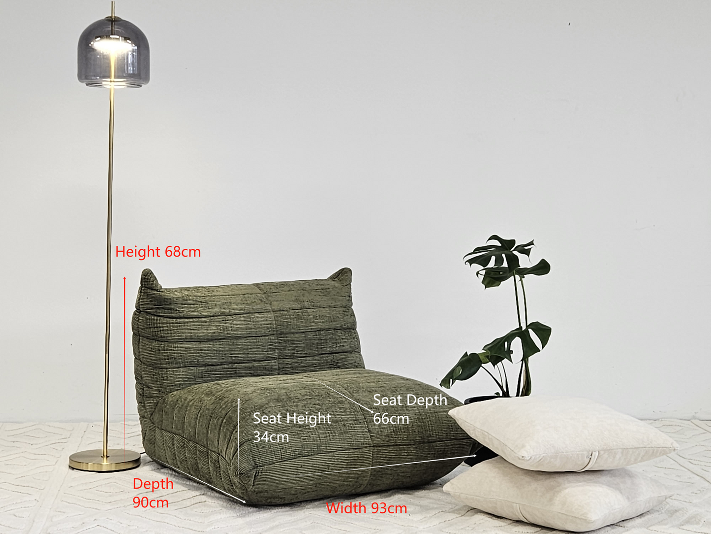Comforro CLOUD MINI 93 Low Lounge Chair