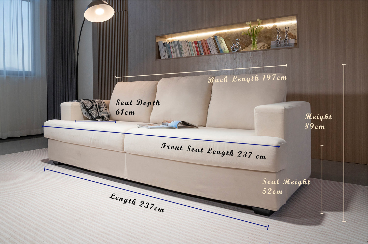 Comforro ESSENTIAL 237 Everyday Sofa